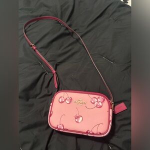 coach cherry purse